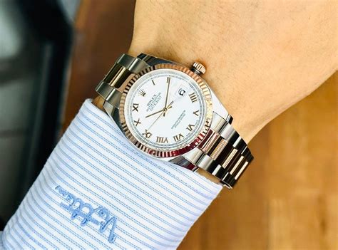 rolex rose gold oyster bracelet|rolex datejust 36 rose gold.